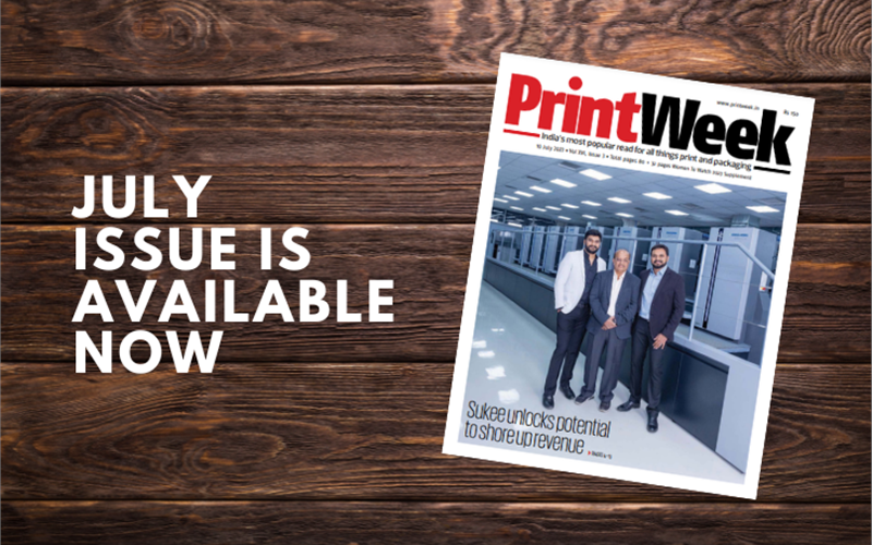 PrintWeek's July issue spotlights Sukee, Nutech, Bobst, and Gallus